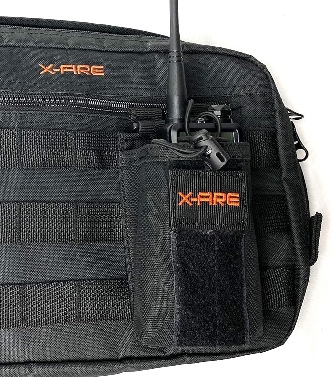 X-FIRE® Compact Washable Portable Radio MOLLE Pouch or Duty Belt Holder