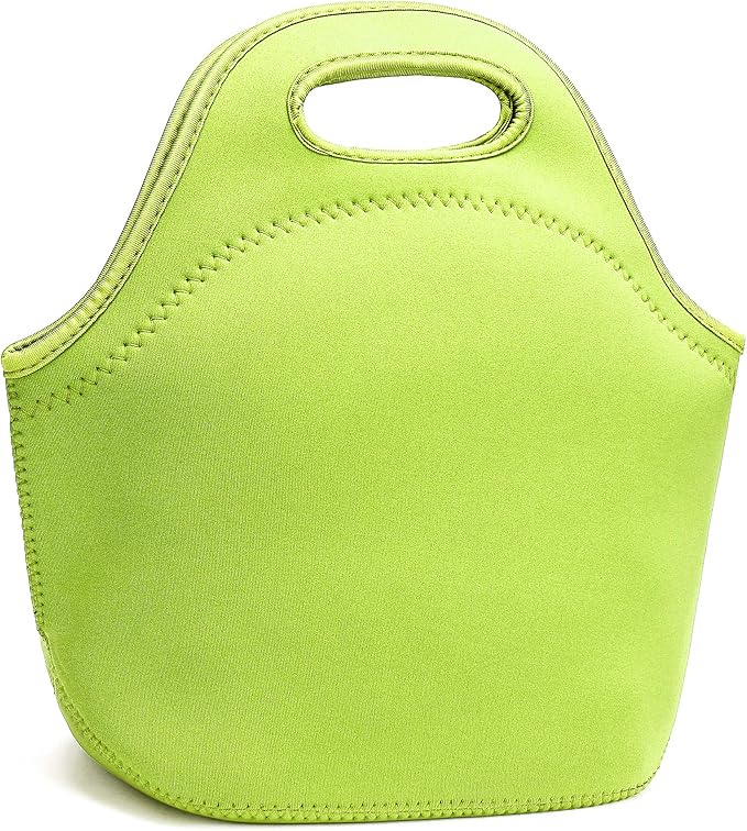 Neoprene Lunch Bags Thermal Insulated Lunch Tote Bag Reusable Washable Neoprene Picnic Bag for Women Men