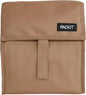 PackIt® Freezable Lunch Bag, Almond, Built with ECOFREEZE® Technology, Foldable, Reusable, Zip and Fold Closure with Buckle Handle, Designed for Work Lunches and Fresh Lunch On the Go