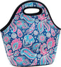 Neoprene Lunch Bags Thermal Insulated Lunch Tote Bag Reusable Washable Neoprene Picnic Bag for Women Men