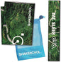 SHAKEitCOOL Original Cooling Towel – Be Cool in Style - Heat Relief, Soft, Lightweight, Sun Protection, Easy Clean - Perfect for Biking, Running, Yoga, Gym, Gardening - Eat.Sleep.Bike