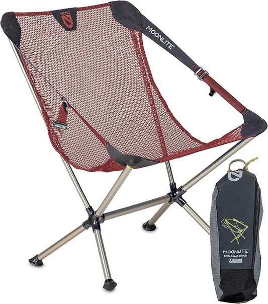 NEMO Moonlite Reclining Camp Chair - Smolder