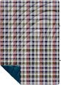 Rumpl Original Puffy Blanket - Warm Puffy Camping Blanket, 100% Recycled Polyester Insulation, Lightweight, Packable, Water-Resistant, Outdoor Puffer Blanket, 52"x75", Sequoia Plaid