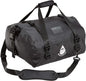 Skog Å Kust Duffelsak Heavy Duty Waterproof Duffel - Gear Bag for Sports, Travel, & More - 40L, Black Moto Edition