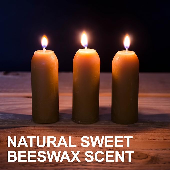 UCO 12-Hour Natural Beeswax Candles - Candle Lantern