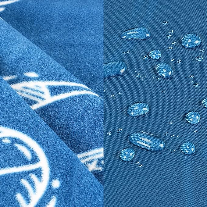 Catalonia Waterproof Blanket for Outdoor, Hooded Blanket Poncho, Windproof, Warm for Stadium,Sporting Events, Camping