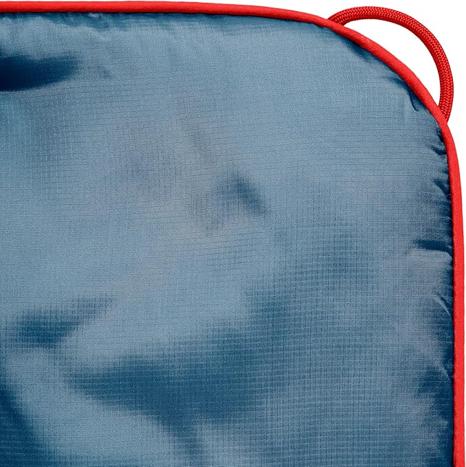 Rumpl Original Puffy Blanket - Warm Puffy Camping Blanket, 100% Recycled Polyester Insulation, Lightweight, Packable, Water-Resistant, Outdoor Puffer Blanket, 52"x75", V2, Deepwater