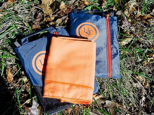 UST Microfiber Towel with Absorbent, Quick Dry Material and Lightweight Carry Bag for Sports, Gym, Camping, Backpacking, Kayaking, Hiking and Outdoor Survival