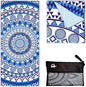 Elite Trend Microfiber Beach Towel - Extra Large 78x35 Inch Sand Free Quick Dry Towel for Travel, Swimming, Pool, Yoga, Hiking, Camping – Lightweight Fast Drying Microfiber Towel Compact for Adults